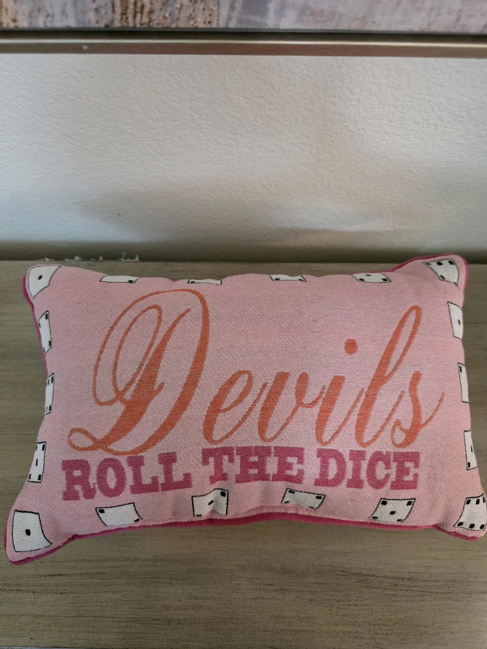Taylor Swift Pink 'Angels Roll Their Eyes' Accent Pillow TAYLOR SWIFT